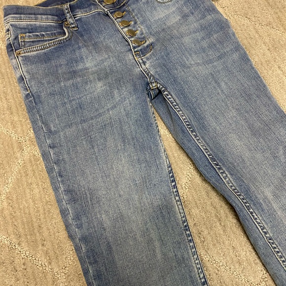 Free people skinny jeans with 5 buttons - Picture 5 of 6